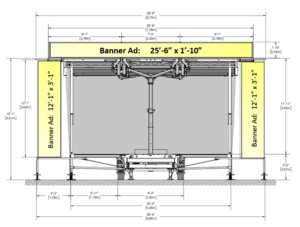 stageline sl75 banner sizes
