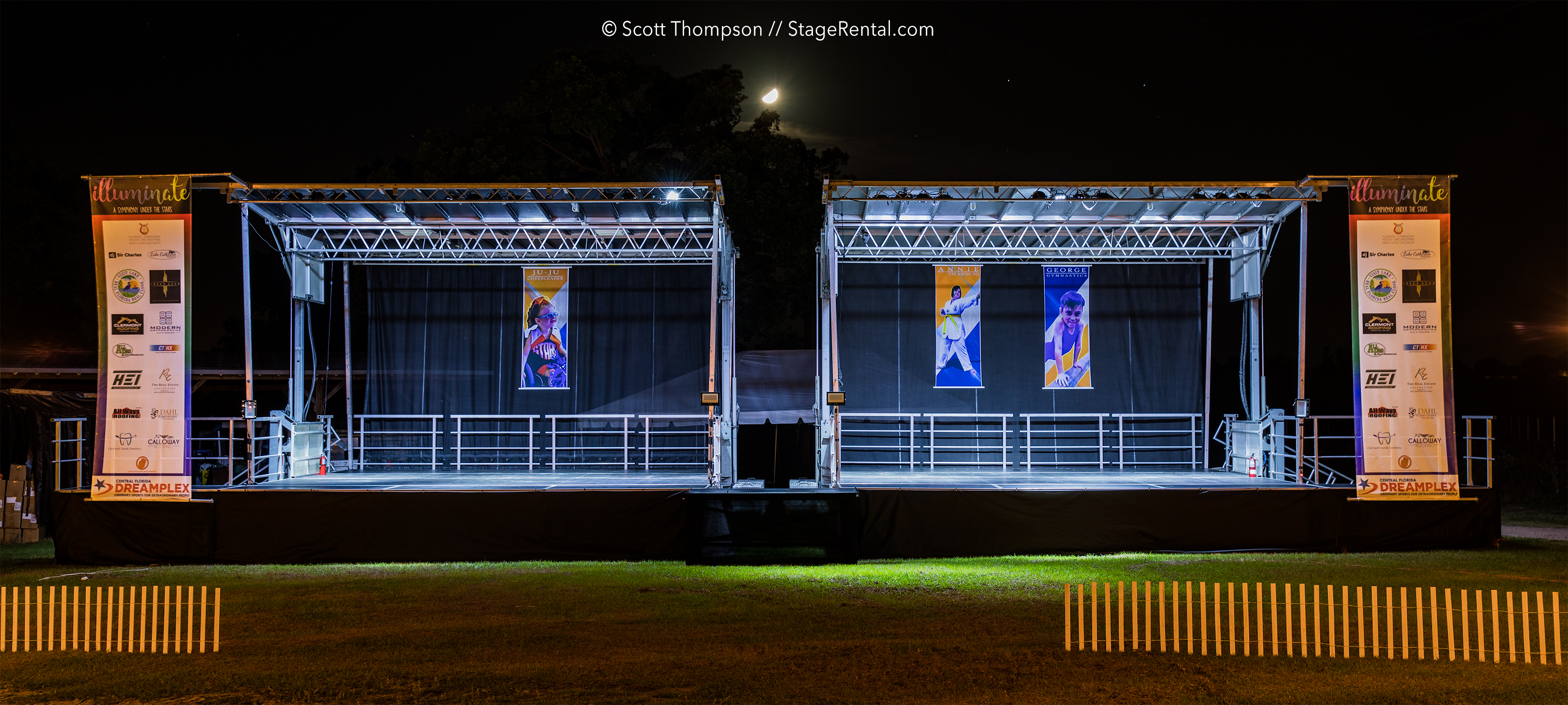 træk vejret Portræt fordom Groveland Stage Rental - Illuminate - A Symphony Under The Stars - Stage  Rental Orlando, Tampa, Jacksonville, Miami