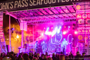 johns-pass-seafood-festival-2023-stageline-sl100-stage-rental-madeira-beach-u2-tribute-band2